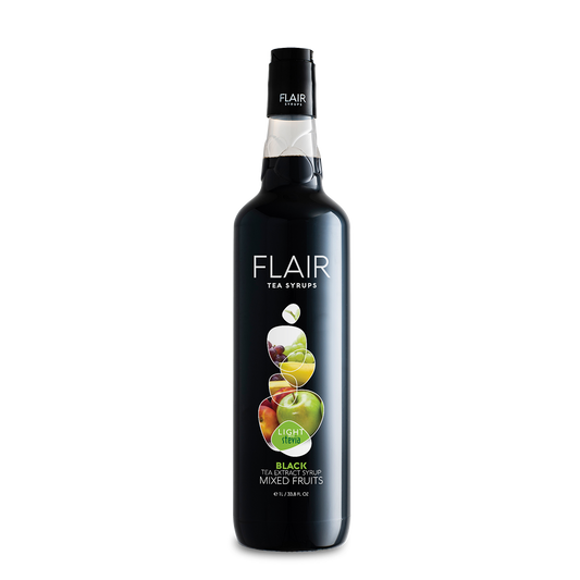 FLAIR TEA , STEVIA MIXED FRUITS BLACK TEA