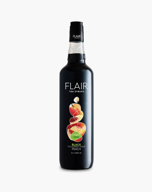FLAIR TEA , STEVIA PEACH BLACK TEA