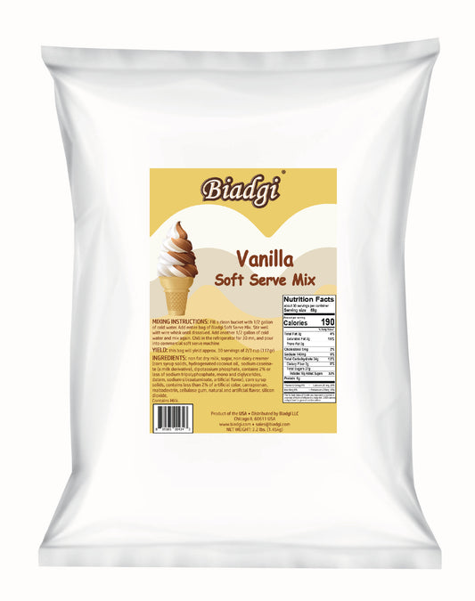Biadgi - Vanilla Soft Serve Mix
