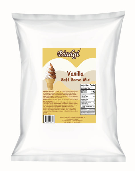 Biadgi - Vanilla Soft Serve Mix