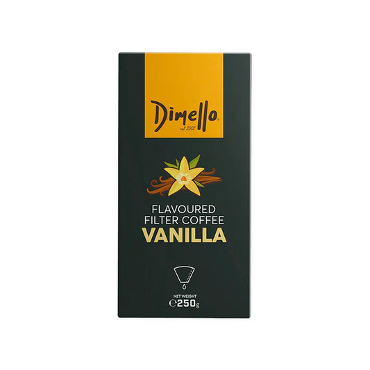 Vanilla flavoured coffee