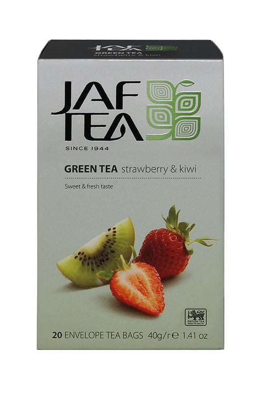 JAF Tea - Green Tea Strawberry & Kiwi