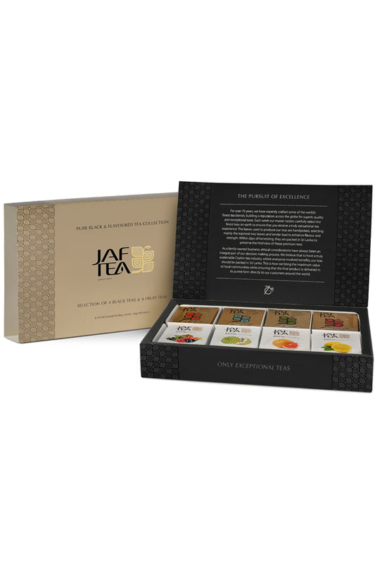 Pure Black & Flavoured Tea Collection – Assortment Box